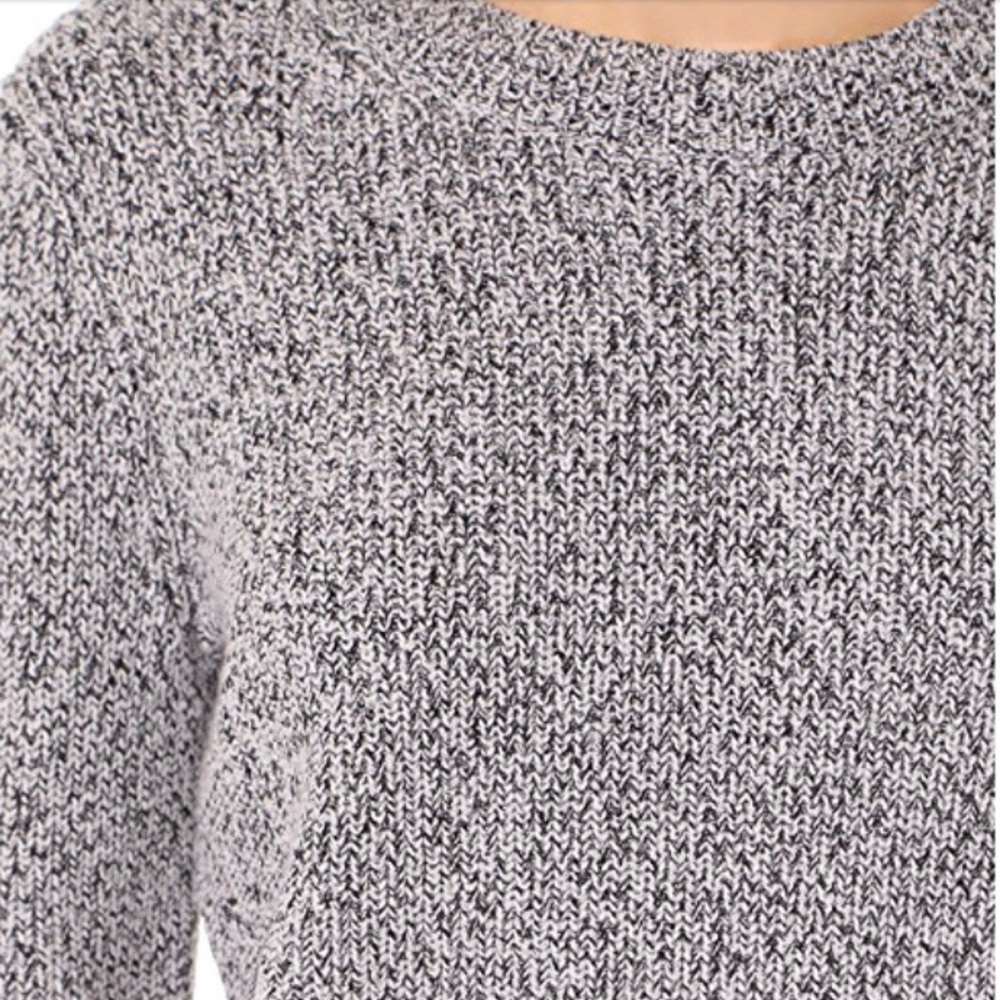 FINAL PRICE. Grey knit Theory slouchy sweater NWOT - Picture 7 of 7